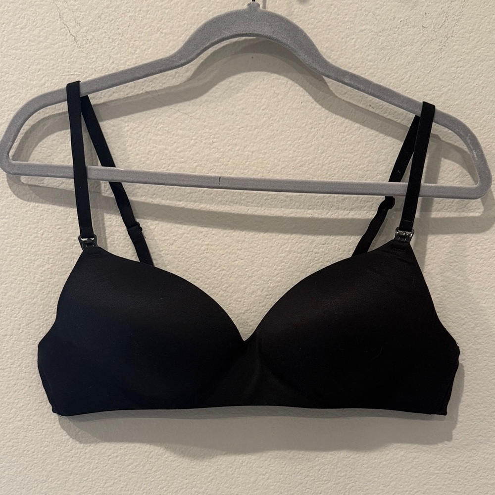 Soma Enbliss Wireless Nursing Black Bra 36B